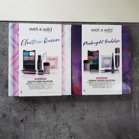 WET N WILD ELECTRIC QUEEN & MIDNIGHT GODDESS SETS NEW - Picture 1 of 6